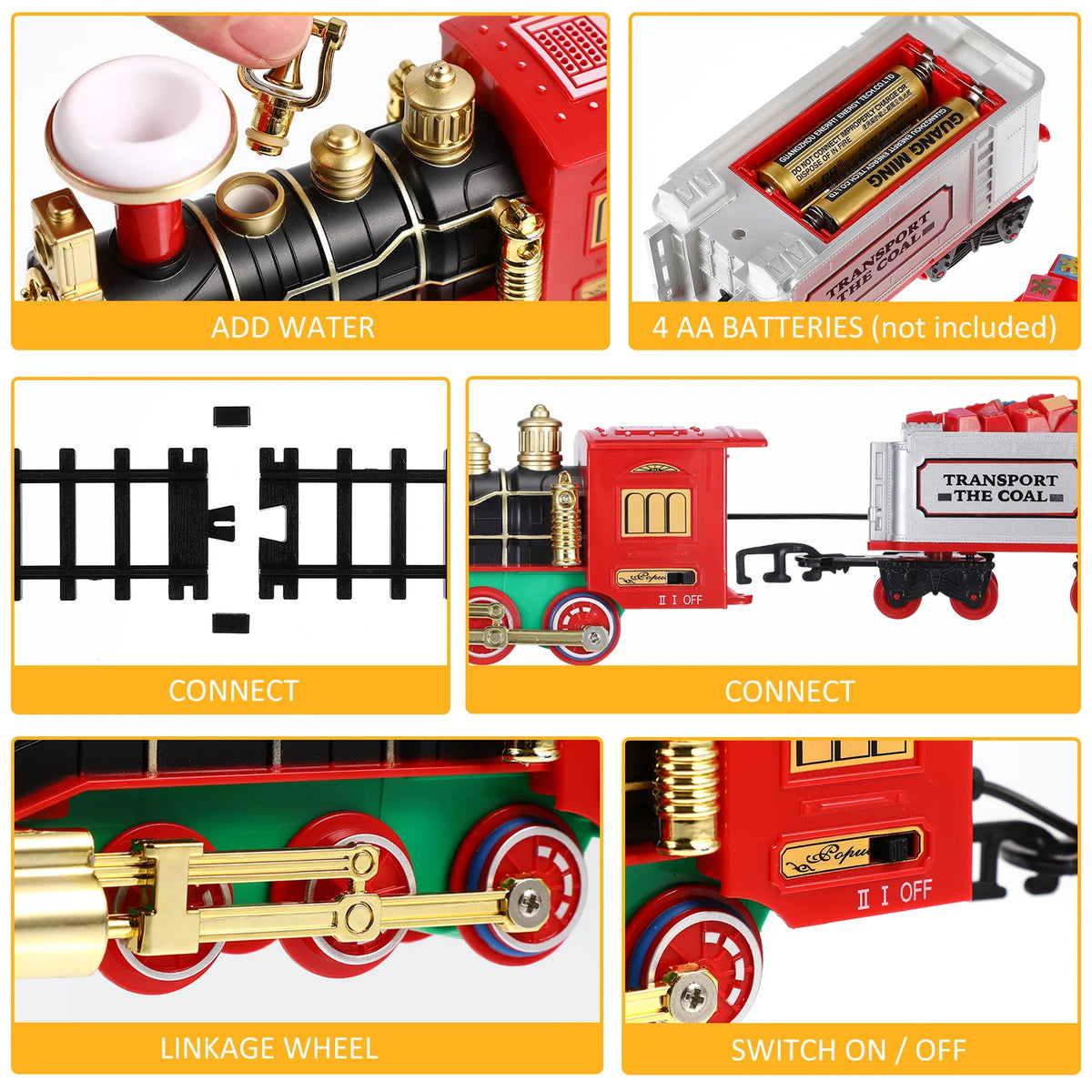 Mini Electric Train Set